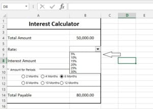 ComboBox from Excel Form Control