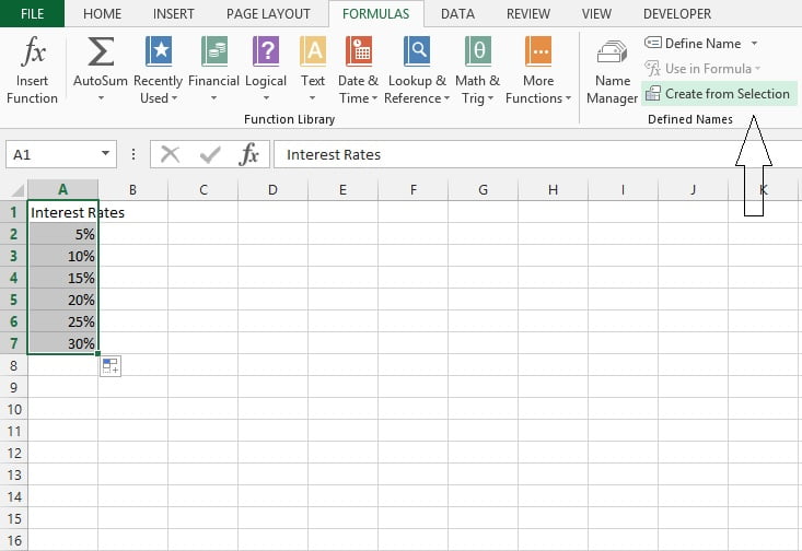 ComboBox from Excel Form Control
