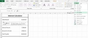 Group Box and option button excel form controls