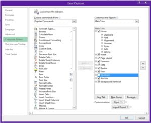 Group Box and option button excel form controls