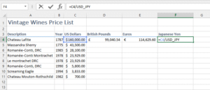 Name a cell with an excel Range name
