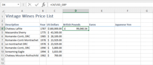 Name a cell with an excel Range name