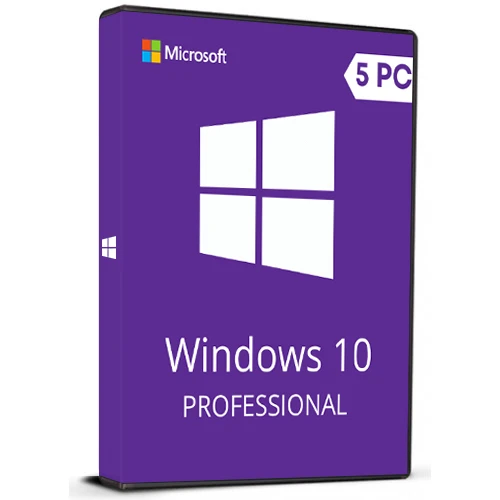 Windows 10 Professional Retail 5PC Key – Multilanguage Activation